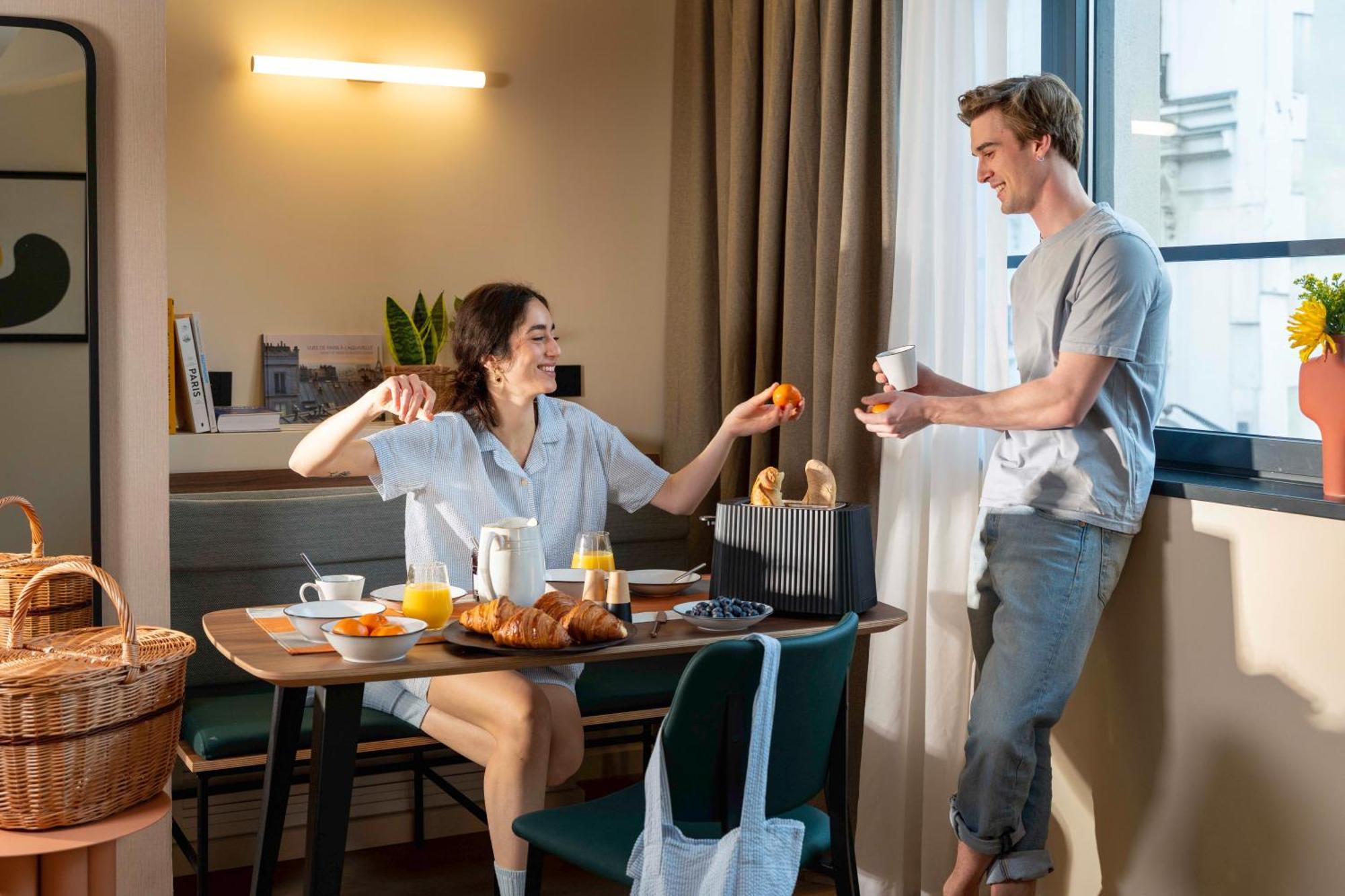 Yuna Montmartre - Aparthotel Parijs Buitenkant foto